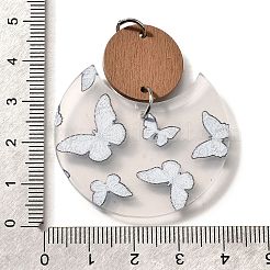 Pendentifs acryliques imprimés&nbsp;FIND-B045-19B