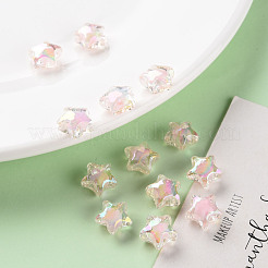 Perles en acrylique transparente&nbsp;TACR-S152-01B-SS2112