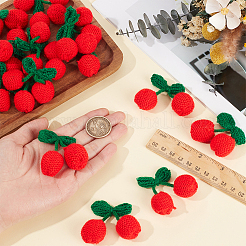 20 pieza de hilo tejido de cereza&nbsp;DIY-CY0004-12