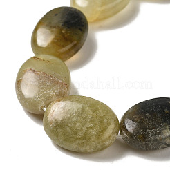 Natur Xiuyan Jade Perlen Stränge&nbsp;G-B078-F03-02