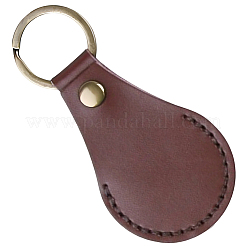 1 Schlüsselanhänger aus Leder&nbsp;AJEW-WH20020-344A