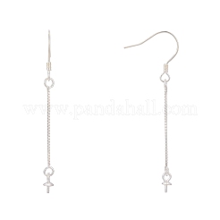 Accessoires de créoles en 925 argent sterling&nbsp;STER-I014-09S