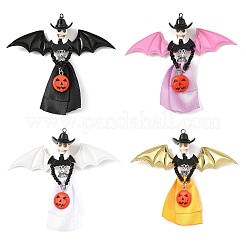Grandes colgantes sintético turquesa para Halloween&nbsp;PALLOY-JF06032