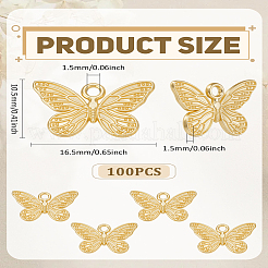 Colgantes de aleación 100pcs&nbsp;TIBE-LP0001-26