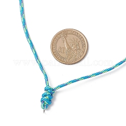 6 collier réglable en polyester et élasthanne&nbsp;NJEW-JN05362