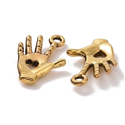 Tibetischer stil Aluminium Anhänger & Charms&nbsp;LS-FIND-H038-31AG