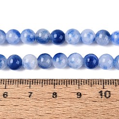 Stränge aus natürlich gefärbten persischen Jadeperlen&nbsp;G-Q609-6mm-01