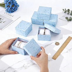 Geschenkboxen aus Papier in reinen Farben&nbsp;CON-WH0095-225C