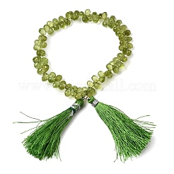 Natürlichen Peridot Perlen Stränge&nbsp;G-NH0070-A02-01