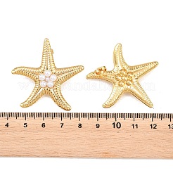 Boucles d'oreilles puces en acier inoxydable 304 couleur océan&nbsp;EJEW-E614-01A-G