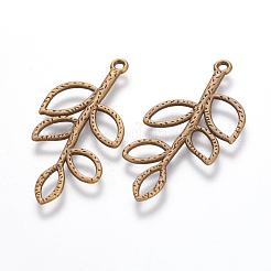 Pendentifs en alliage de style tibétain&nbsp;X-TIBEP-A12-3860-AB-FF