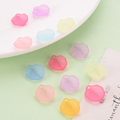 Transparent gefrostetem Acryl-Anhänger&nbsp;MACR-S371-02A