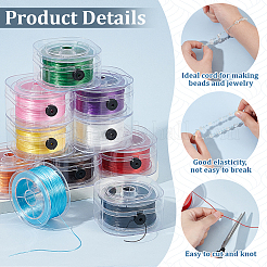 10 Stück elastischer Kristallfaden in 10 Farben&nbsp;CT-PH0001-02