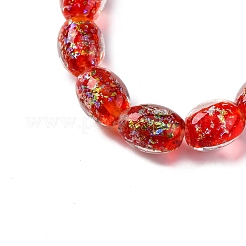 Brins de perles de verre dichroïques faites à la main&nbsp;DICH-U001-12I
