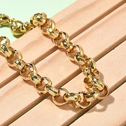 Rolo-Kettenarmbänder aus 304er Edelstahl für Damen&nbsp;BJEW-A160-05G