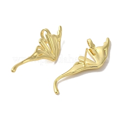 Orecchini a bottone in ottone a goccia&nbsp;EJEW-R162-11G