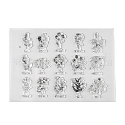 Silikonstempel&nbsp;X-DIY-K021-A01