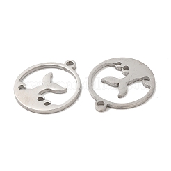 Pendentifs en acier inoxydable 304 anti-ternissement&nbsp;LS-STAS-L020-018P