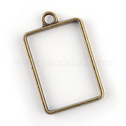 Enjoliveur en alliage en alliage rectangle en caoutchouc ouvert&nbsp;X-PALLOY-S047-28F-FF