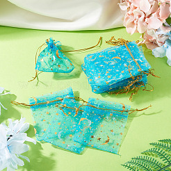 30 sac cadeau en organza à cordon&nbsp;ABAG-TA0002-21F