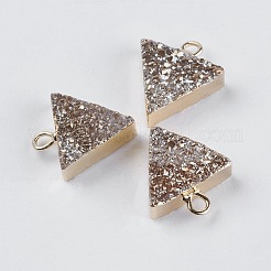 Breloques en agate druzy naturel&nbsp;G-L479-02