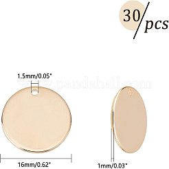 Messing-Anhänger&nbsp;KK-FH0001-03G-NF