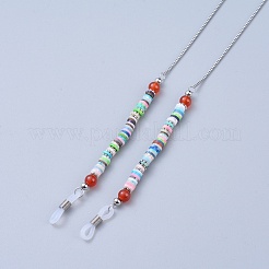 Catene per occhiali in acciaio inossidabile chirurgico 316&nbsp;AJEW-EH00005-03