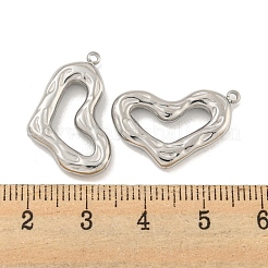 Anlaufgeschützte Anhänger aus 304er Edelstahl&nbsp;STAS-P356-15P