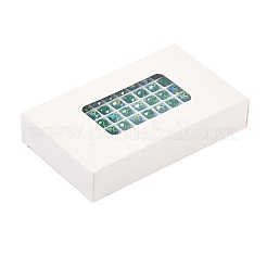 Ab cuentas de vidrio chapado en color&nbsp;EGLA-P059-03B-AB07