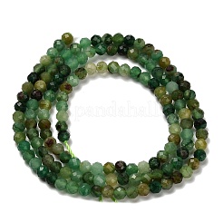 Natürliche afrikanische Jade Perlen Stränge&nbsp;G-H321-A03-03