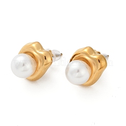 Boucles d'oreilles à tige en acier inoxydable 304&nbsp;EJEW-G423-31C-G