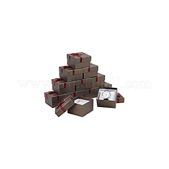 Scatole quadrate per orologi in cartone&nbsp;CON-WH0086-105C