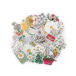 50 stücke 50 arten blumen thema haustier aufkleber sets&nbsp;STIC-P003-04