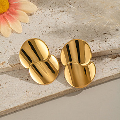 Pendientes de acero inoxidable 304 para mujer&nbsp;DD4415-2