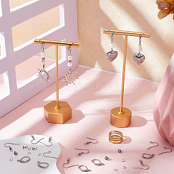 110 pièce de 4 crochets de boucles d'oreilles en acier inoxydable 304 et accessoires de boucles d'oreilles à levier&nbsp;DIY-SC0024-14