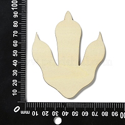 Unfertige Holz-Dinosaurier-Klauen-Ornamente&nbsp;WOOD-XCP0002-03