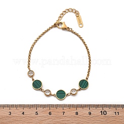 Bracelets à maillons en acier inoxydable 304 avec placage ionique (IP)&nbsp;BJEW-P345-10G-04