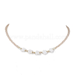 Perle di vetro collane&nbsp;NJEW-JN04721