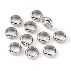 Anlaufgeschützter Ring 304 Edelstahl Abstandsperlen&nbsp;STAS-N020-11-8mm