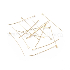 Épingle à œil en laiton&nbsp;KK-WH0058-01B-G01