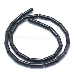 Natürlichen schwarzen Steinperlen Stränge&nbsp;G-F631-D10