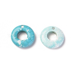 Natürliche howlite Anhänger / charms&nbsp;TURQ-L031-019B
