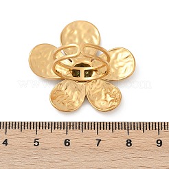 Anelli polsini in acciaio inossidabile 304&nbsp;RJEW-D306-07G