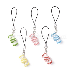 Décorations suspendues en perles de verre 3d pour bonbons&nbsp;HJEW-MZ00386