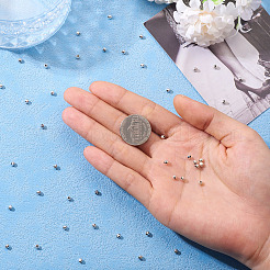 50 Stück 925 Sterling Silber Perlen Abstandshalter&nbsp;STER-TA0001-30