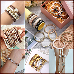 Kits de fabrication de bijoux en plastique abs&nbsp;DIY-WH20010-20B