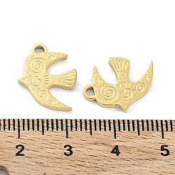Ionenplattierung (IP) 316L chirurgischer Edelstahlanhänger&nbsp;STAS-D029-36G