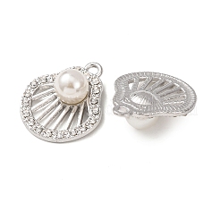 Pendentifs en alliage et ABS&nbsp;FIND-K030-18A-P