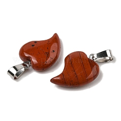 Ciondoli diaspro rosso naturale&nbsp;G-B127-11P-07