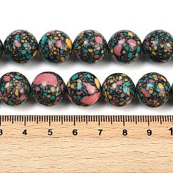 Natürliche Achat Perlen Stränge&nbsp;G-U030-C01-14mm